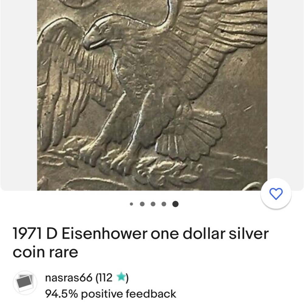 One dollar 1971 - Picture 2 of 8